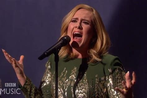 Watch Adele Sing “Hello” Live for the First Time | Vanity Fair