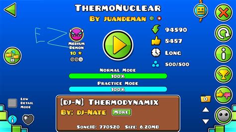 Thermonuclear - Easiest Medium demon? || GD #19 - YouTube