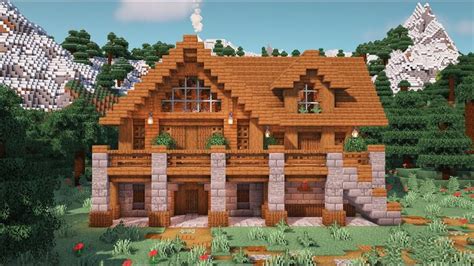 Minecraft Tutorial | How to Build a Cozy Cabin - YouTube | Minecraft houses, Minecraft small ...