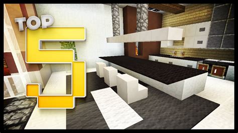 Minecraft - Kitchen Designs & Ideas - YouTube