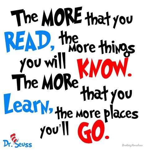 Unforgettable Dr. Seuss Quotes | PracticingNormal | Dr seuss reading quotes, Dr seuss quotes ...