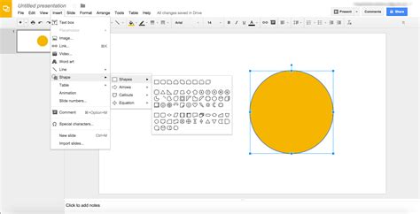 How to Insert Shapes in Google Slides - Free Google Slides Templates