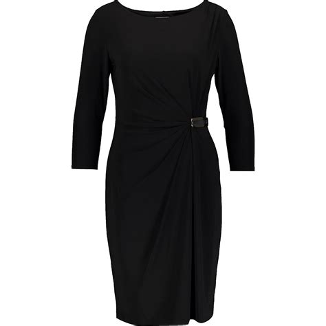 "Kasper" Black Wrap Mid Dress - TK Maxx | Mid dresses, Dresses for work, Dresses