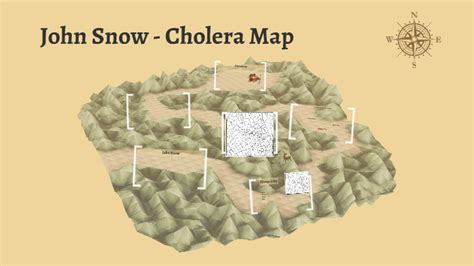 John Snow - Cholera Map by Franzi Fischer