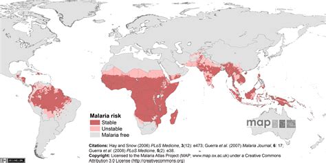 Mapa - El Descubrimiento de América y la Propagación de la Malaria