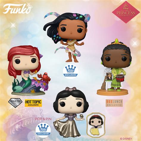 Disney Ultimate Princess Celebration Collection Pop Vinyls Coming Soon – DisKingdom.com