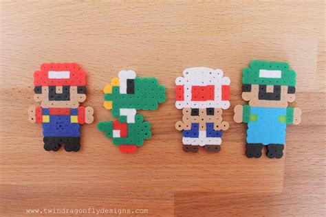 Perler Bead Mario-001 » Dragonfly Designs