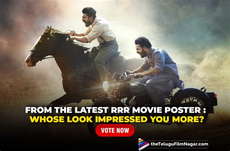 From The Latest RRR Movie Poster : Whose Look Impressed You More? Vote Now