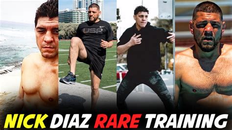 Nick Diaz Rare Training - YouTube