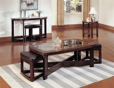 Coffee Tables And Stool Sets That Guests Are Always Grateful For