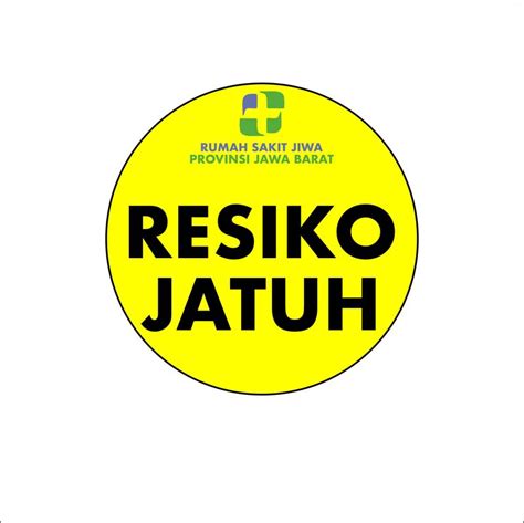 Stiker Resiko Jatuh