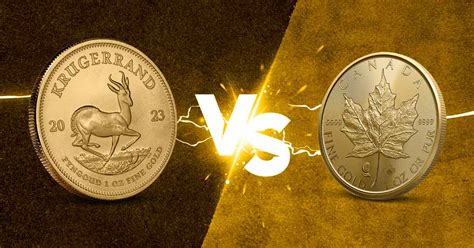 South African Krugerrand vs Canadian Maple Leaf | APMEX