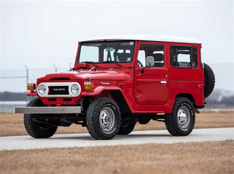 An Original Toyota FJ40 Land Cruiser - With The Correct Toyota 2F 4.2 ...