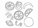 Grapefruit Coloring Pages Printable For Free Download sketch template