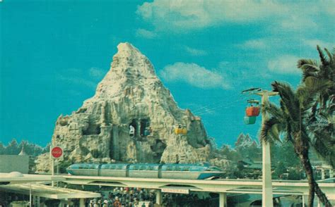 Disneyland Anaheim Previewing the Future Transportation Vintage Postcard 07.34 | United States ...