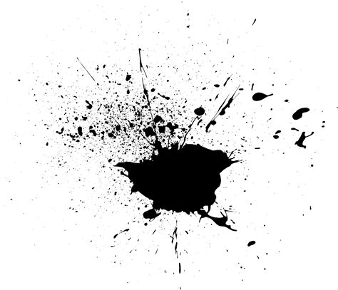 15 Grunge Acrylic Paint Splatter (PNG Transparent) | OnlyGFX.com