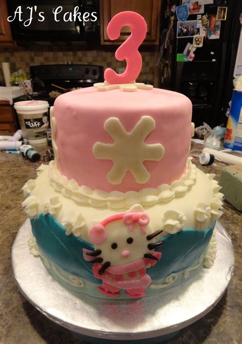 Hello Kitty Winter Wonderland - CakeCentral.com