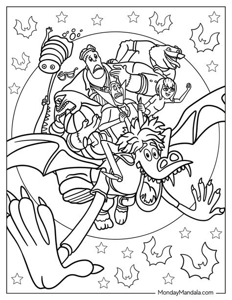 20 Hotel Transylvania Coloring Pages (Free PDF Printables)