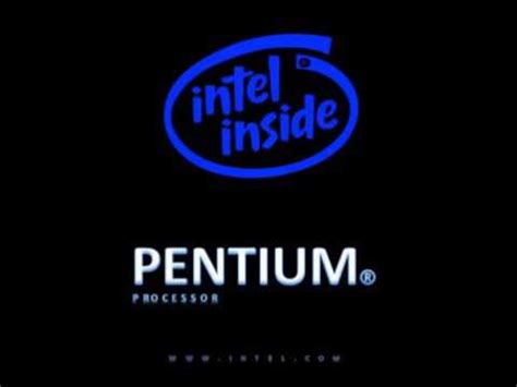 Intel logo history - YouTube