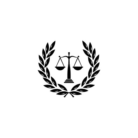 law firm logo, attorney at law logo isolated on white, vector illustration 9455339 Vector Art at ...