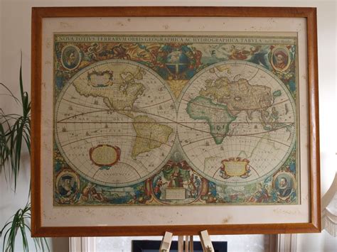 Antiques Bazaar | Art and Wall Decoration | Fine World Map Print - Anglesey