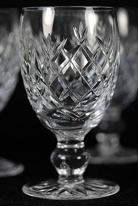 Vintage Waterford Crystal Wine Glass Patterns - Glass Designs