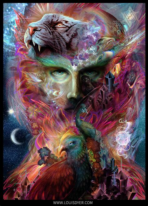 The Shapeshifter - Louis Dyer Visionary Digital Artist