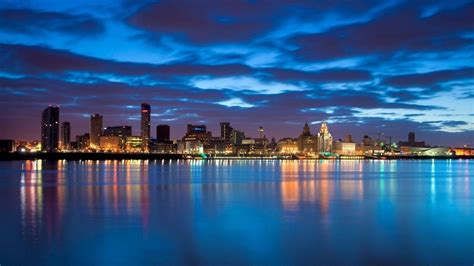 Free download | HD wallpaper: Cities, Liverpool, Evening, River ...