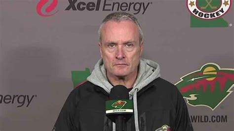 Wild coach Dean Evason thrilled with how 5-game homestand has started ...