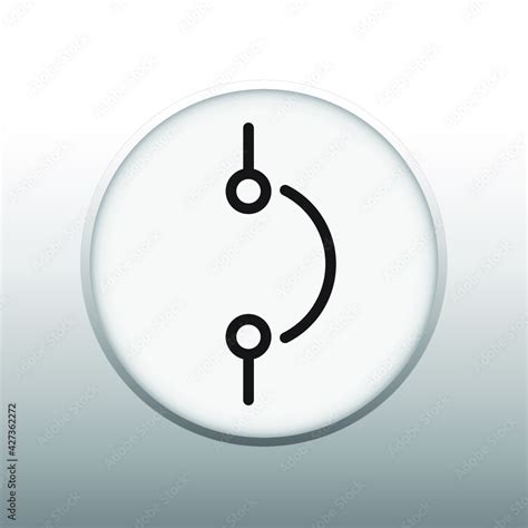 Symbol of Circuit Breaker (Fixed Type) Vector illustration Symbol of ...