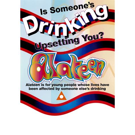 Alateen Poster (A4) If Someone's Drinking Upsetting You | Al-Anon Family Groups (Australia) Pty Ltd