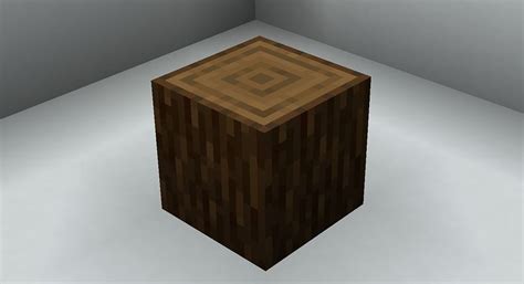 Spruce Log Block in Minecraft