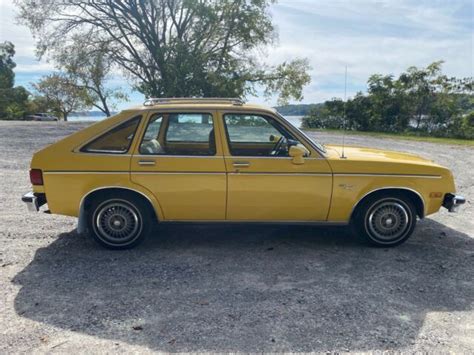 1980 Chevrolet Chevette Hatchback Yellow RWD Automatic 4 Door - Classic ...