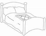 Mattress Coloring Pages sketch template