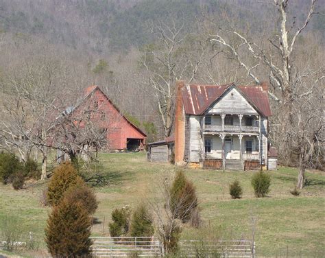 Old Two Story House & Barn---Washburn, Tn. | I really like t… | Flickr