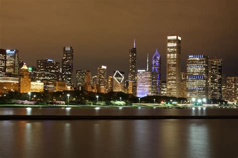 Night View Chicago - Free photo on Pixabay - Pixabay