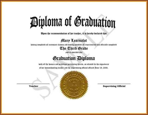 The astonishing Free Diploma Templates Printable Certificates Pre ...