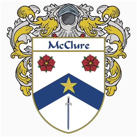 "McClure Coat of Arms/Family Crest" T-Shirts & Hoodies by William ...