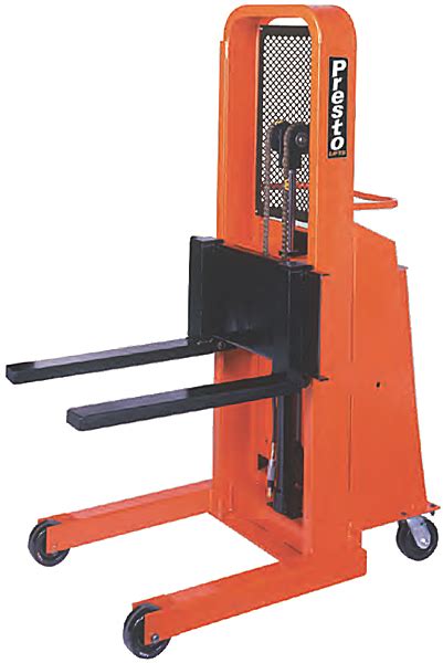 Presto B600 Electric Pallet Stackers For Sale | HoF Equipment Co