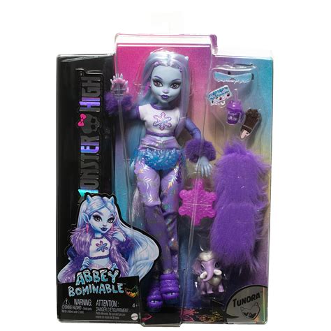 Snapklik.com : Monster High Doll, Abbey Bominable Yeti Fashion Doll