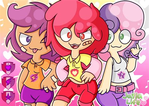 MLP Cutie Mark Crusaders (My Version) by JaylaLife on DeviantArt