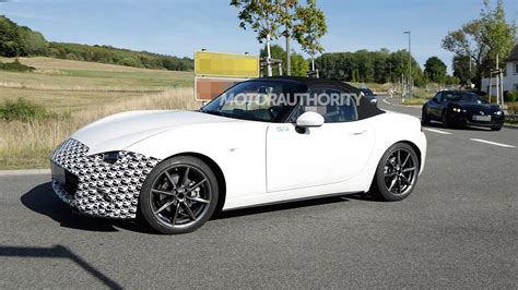 2024 Mazda MX-5 Miata (NE) spy shots: Redesigned roadster starts testing