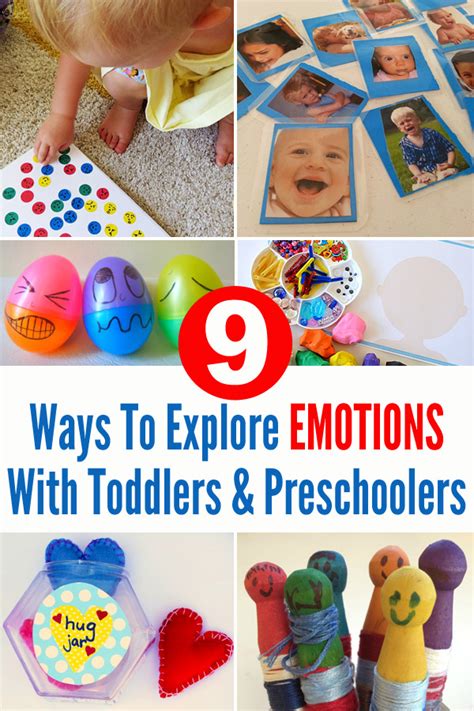 Playful ideas for exploring feelings emotions with toddlers preschoolers – Artofit