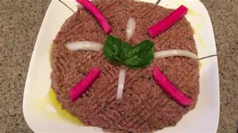 Lebanese Kibbeh Nayyeh - Easy But Delicious Recipe - YouTube