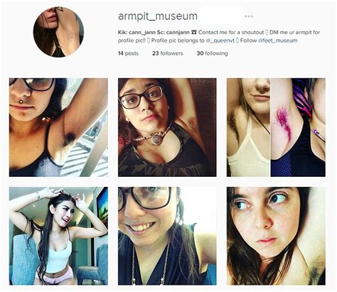 Instagram accounts show women proudly showing off their armpit hair | Daily Mail Online