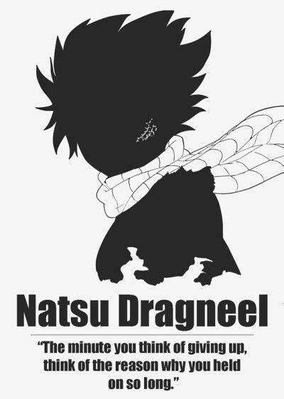 Natsu Dragneel quote : r/fairytail