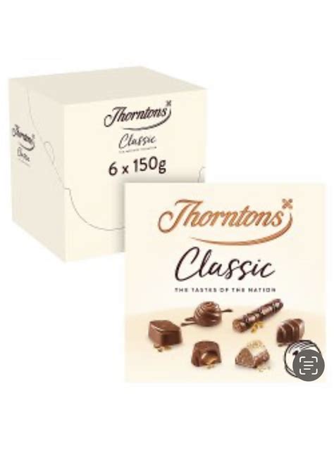 Thorntons Classic Collection Gift Box of Chocolates 150g X 1 - Bellair ...