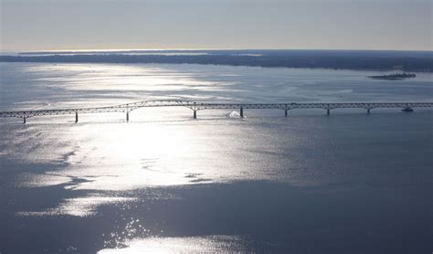 Rappahannock River Bridge connecting Lancaster County and Middlesex ...