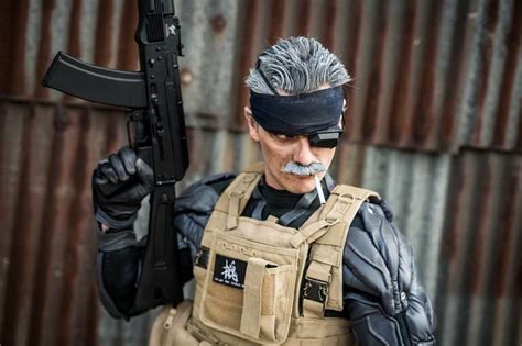 Old Snake cosplay by gt4president