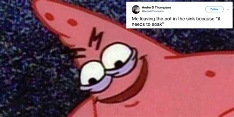 Evil Patrick is Your Favorite New SpongeBob Meme of 2018